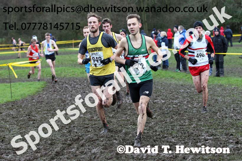 Senior mens Northern Cross Country Champs., Witton Park, Blackburn. Photo: David T. Hewitson/Sports for All Pics
